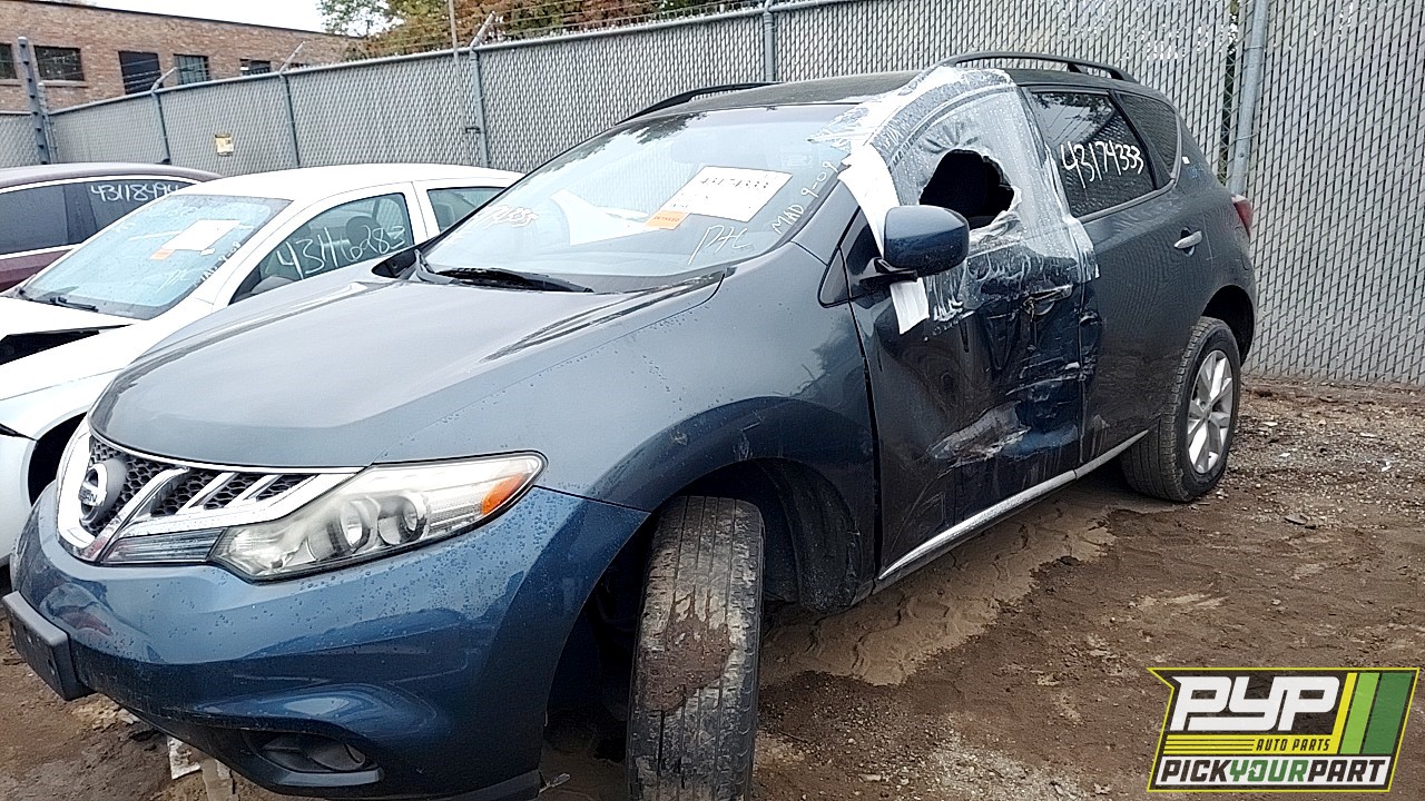 2013 NISSAN MURANO partes disponibles