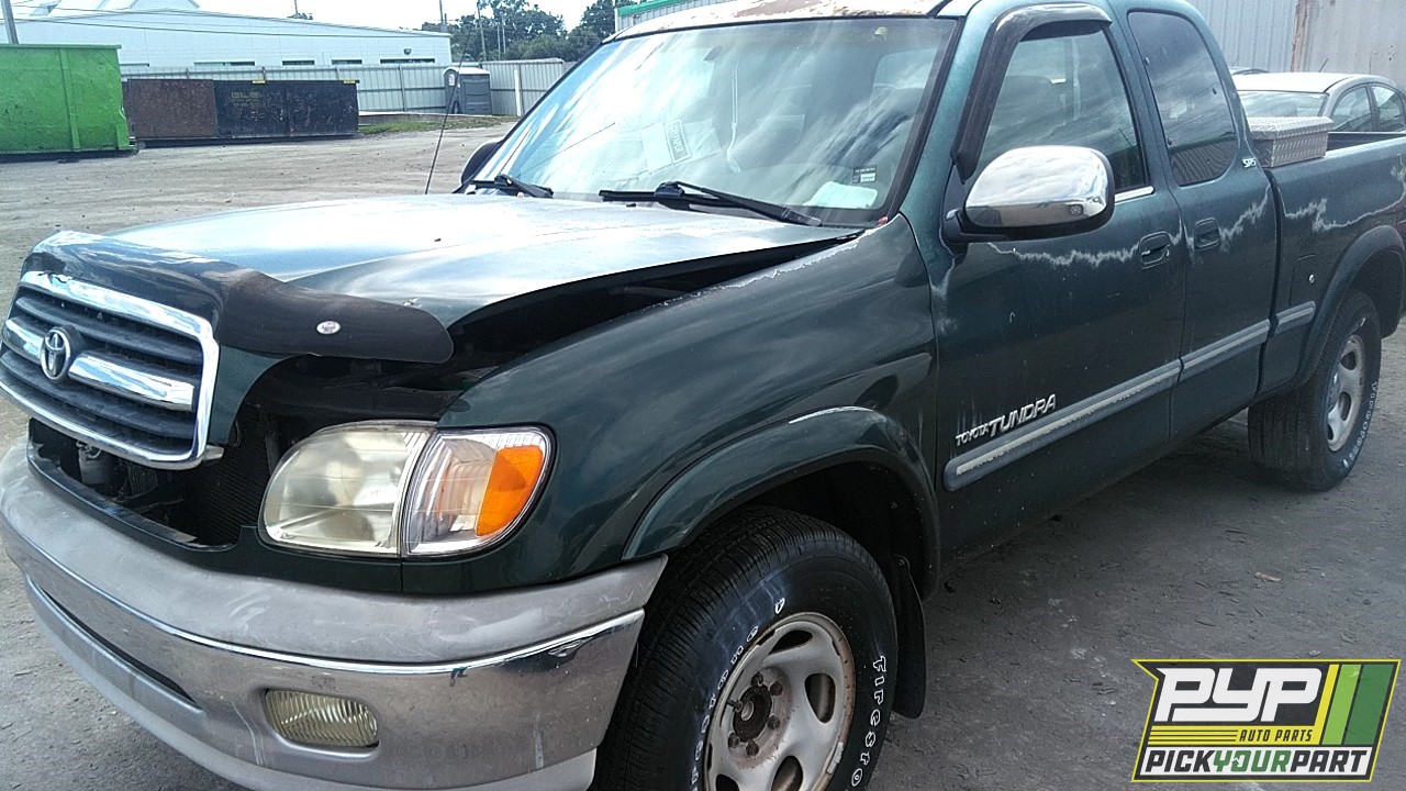 2000 TOYOTA TUNDRA partes disponibles