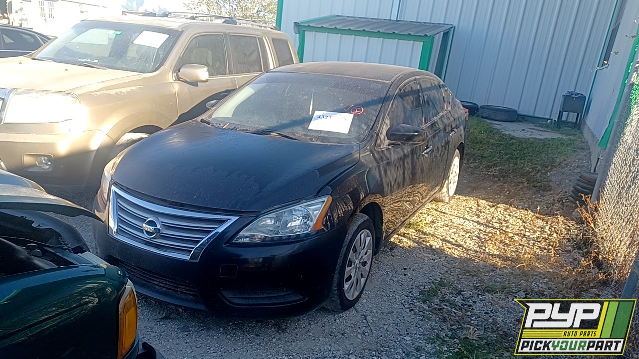2014 NISSAN SENTRA partes disponibles