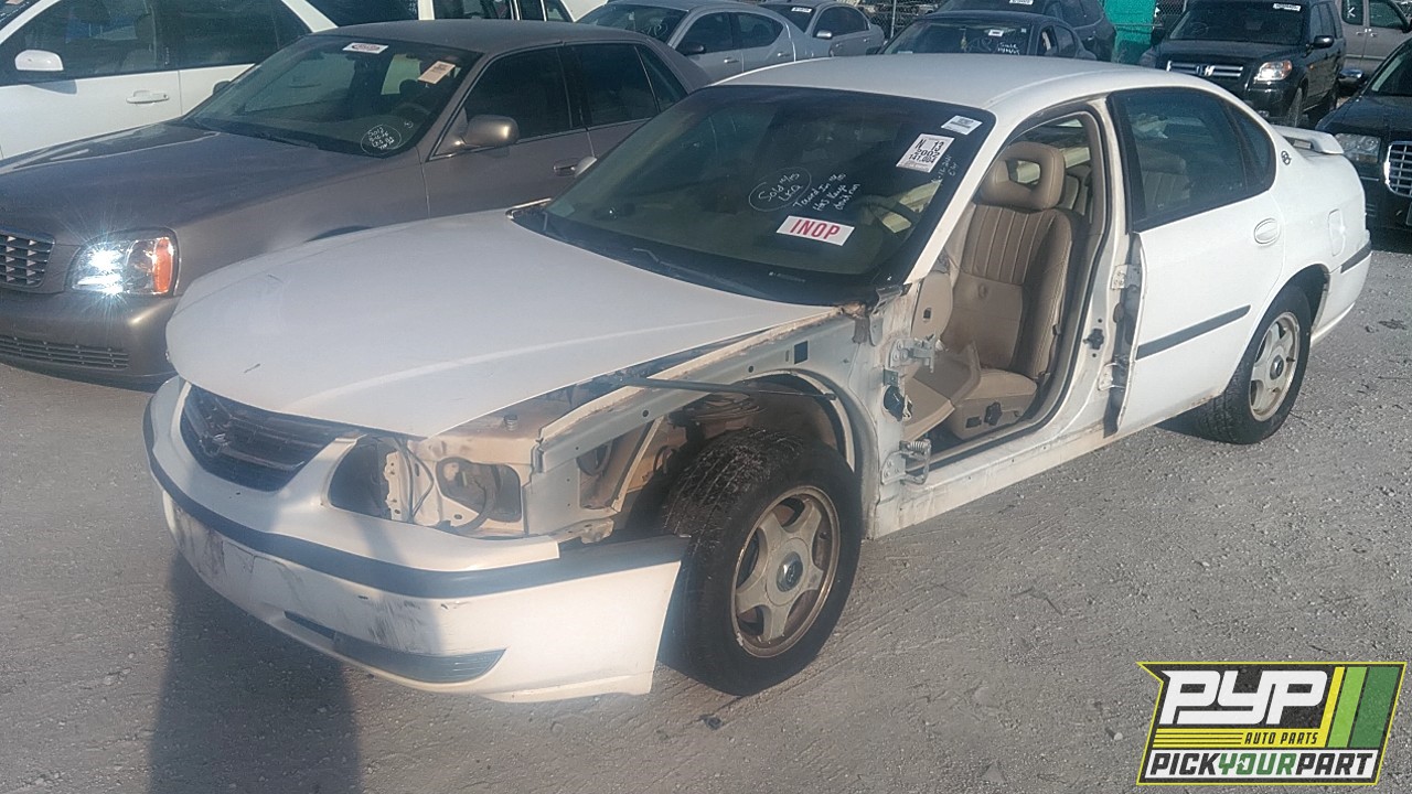 2002 CHEVROLET IMPALA partes disponibles