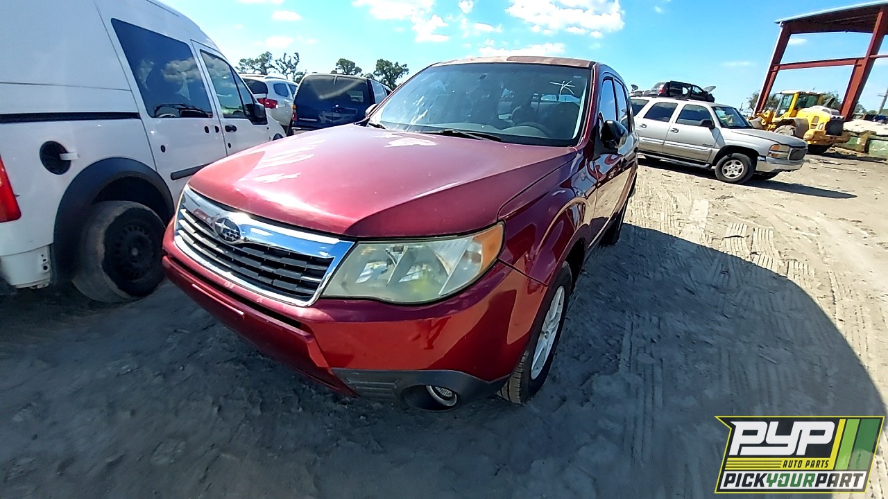 2010 SUBARU FORESTER partes disponibles