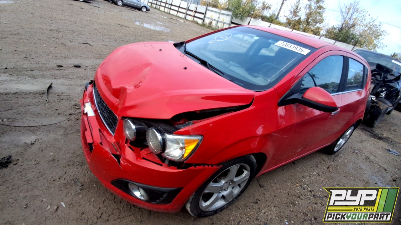 2015 CHEVROLET SONIC available for parts