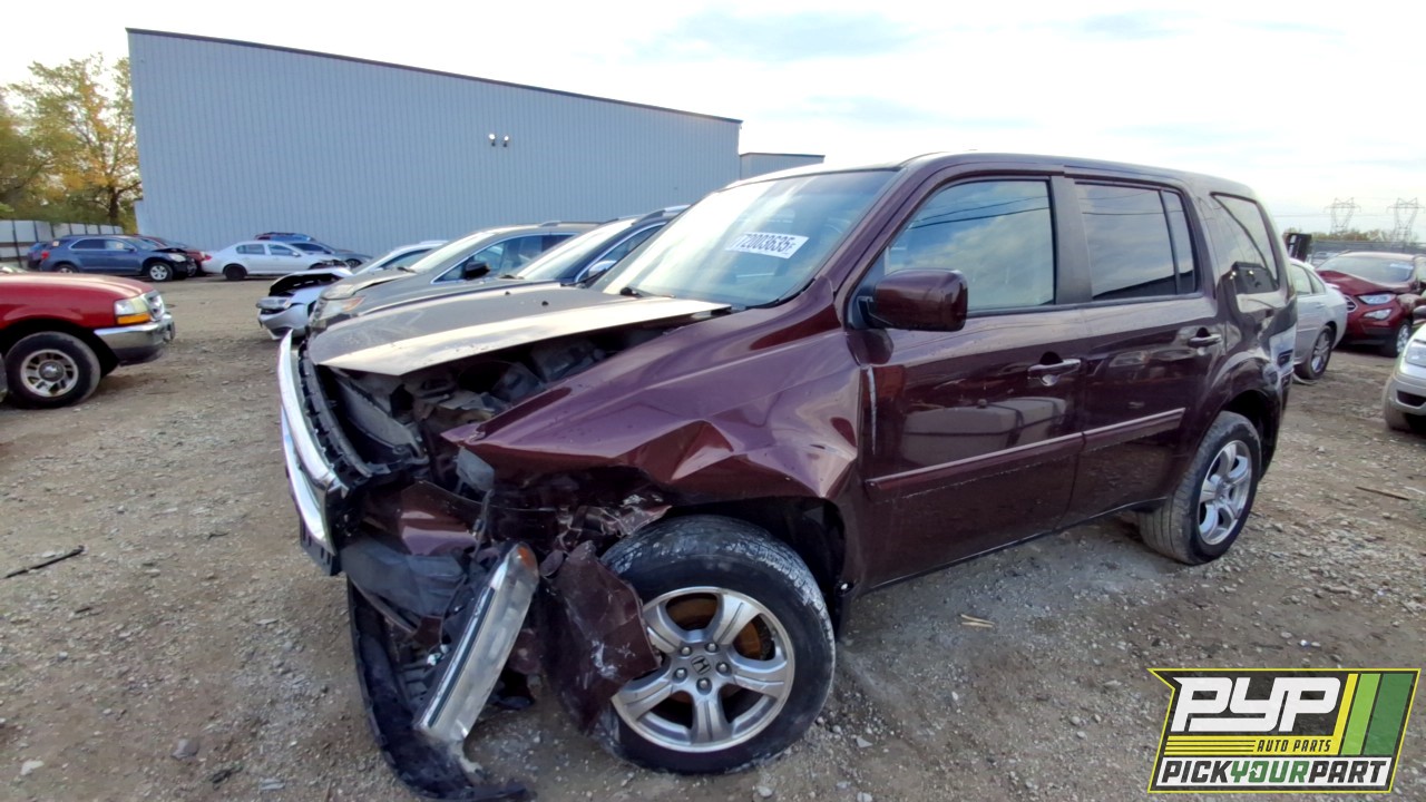 2012 HONDA PILOT partes disponibles
