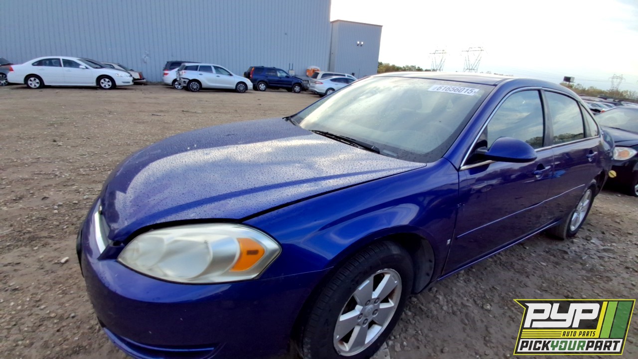 2006 CHEVROLET IMPALA partes disponibles