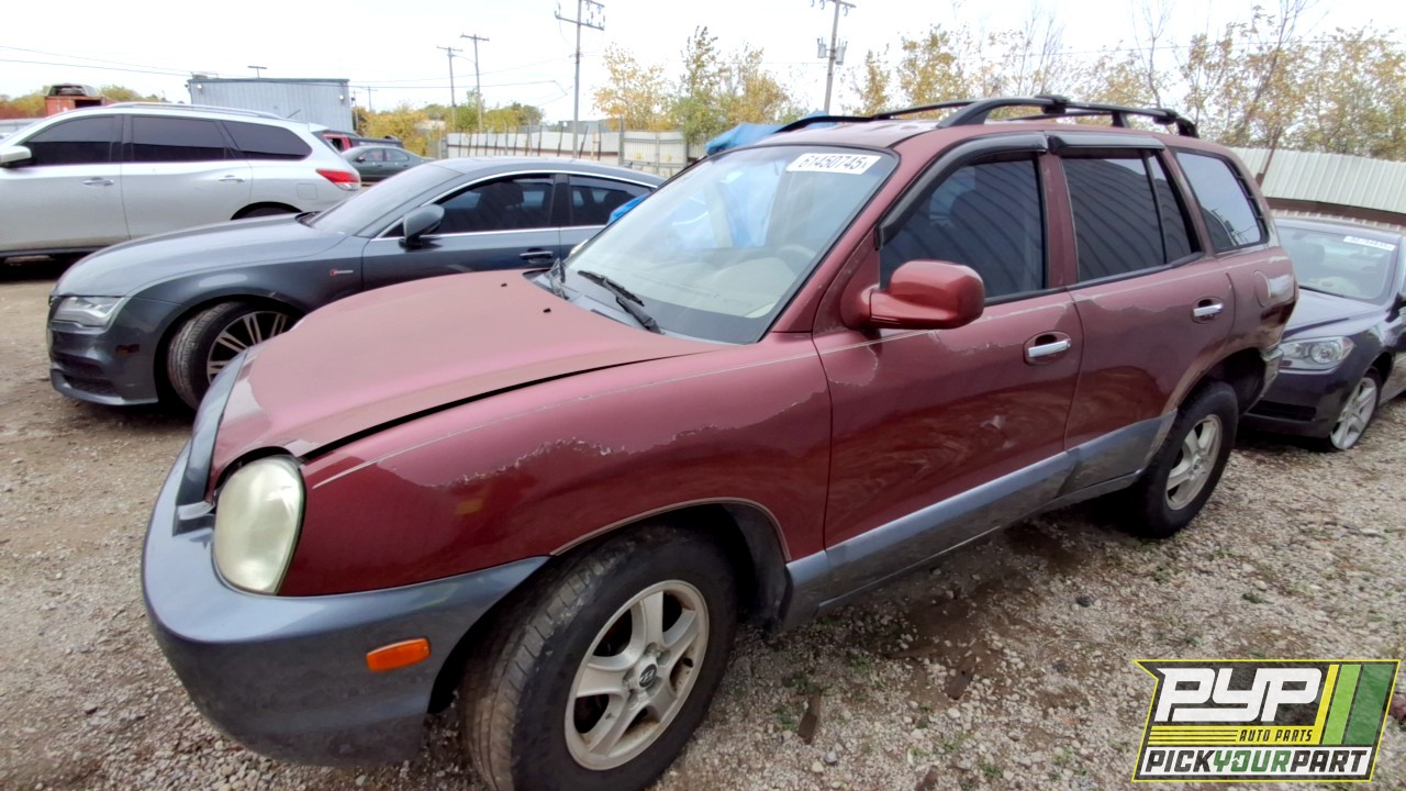 2004 HYUNDAI SANTA FE available for parts