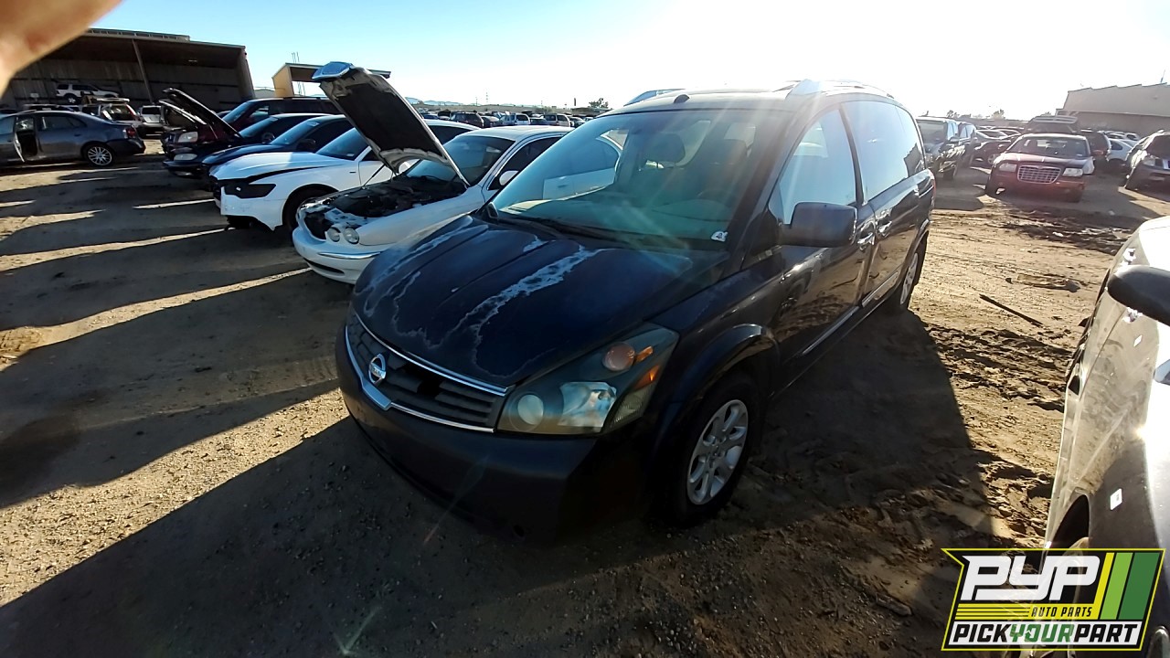 2007 NISSAN QUEST partes disponibles
