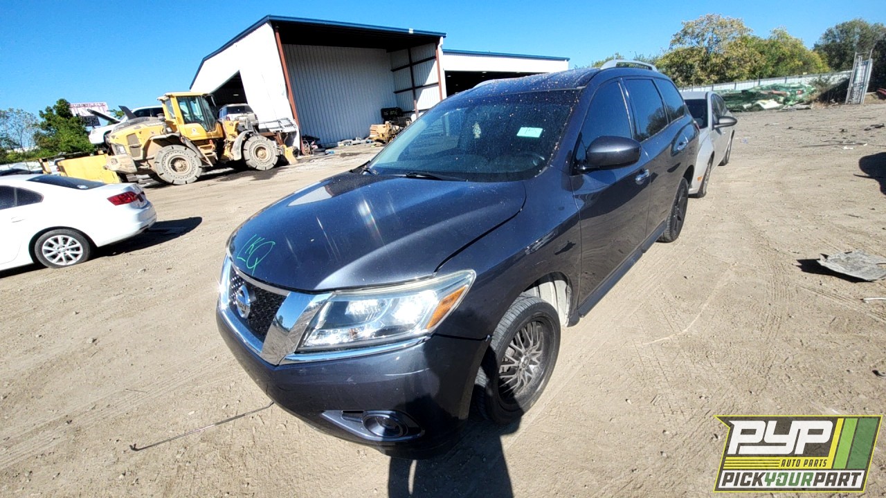 2014 NISSAN PATHFINDER partes disponibles