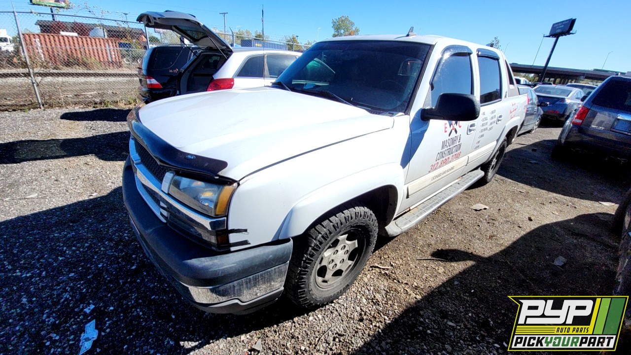 2006 CHEVROLET AVALANCHE 1500 partes disponibles