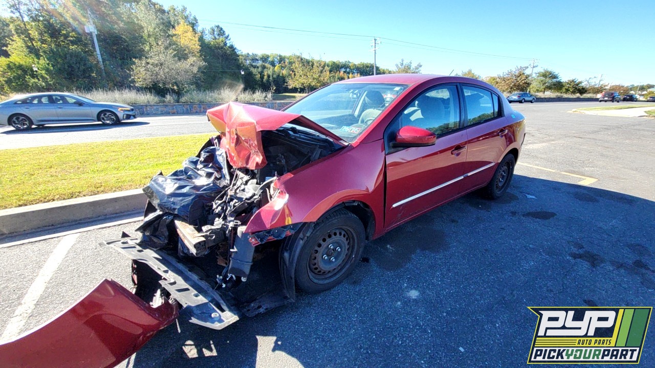 2010 NISSAN SENTRA partes disponibles