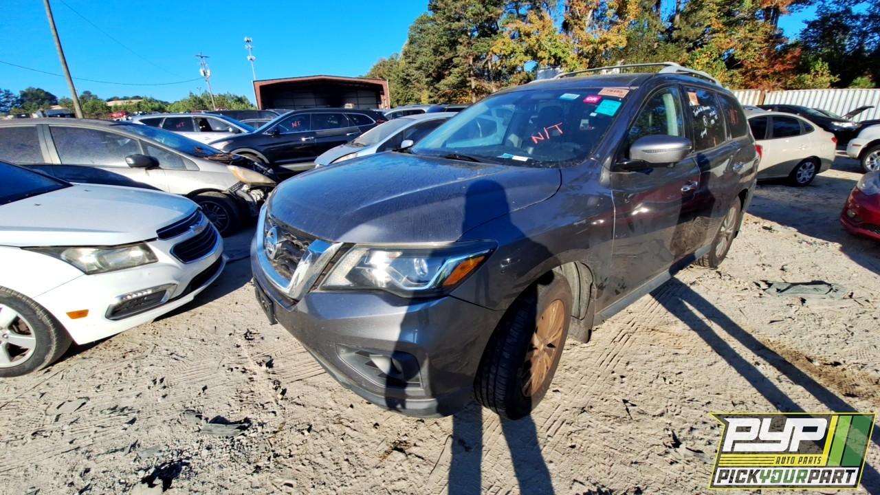 2017 NISSAN PATHFINDER partes disponibles