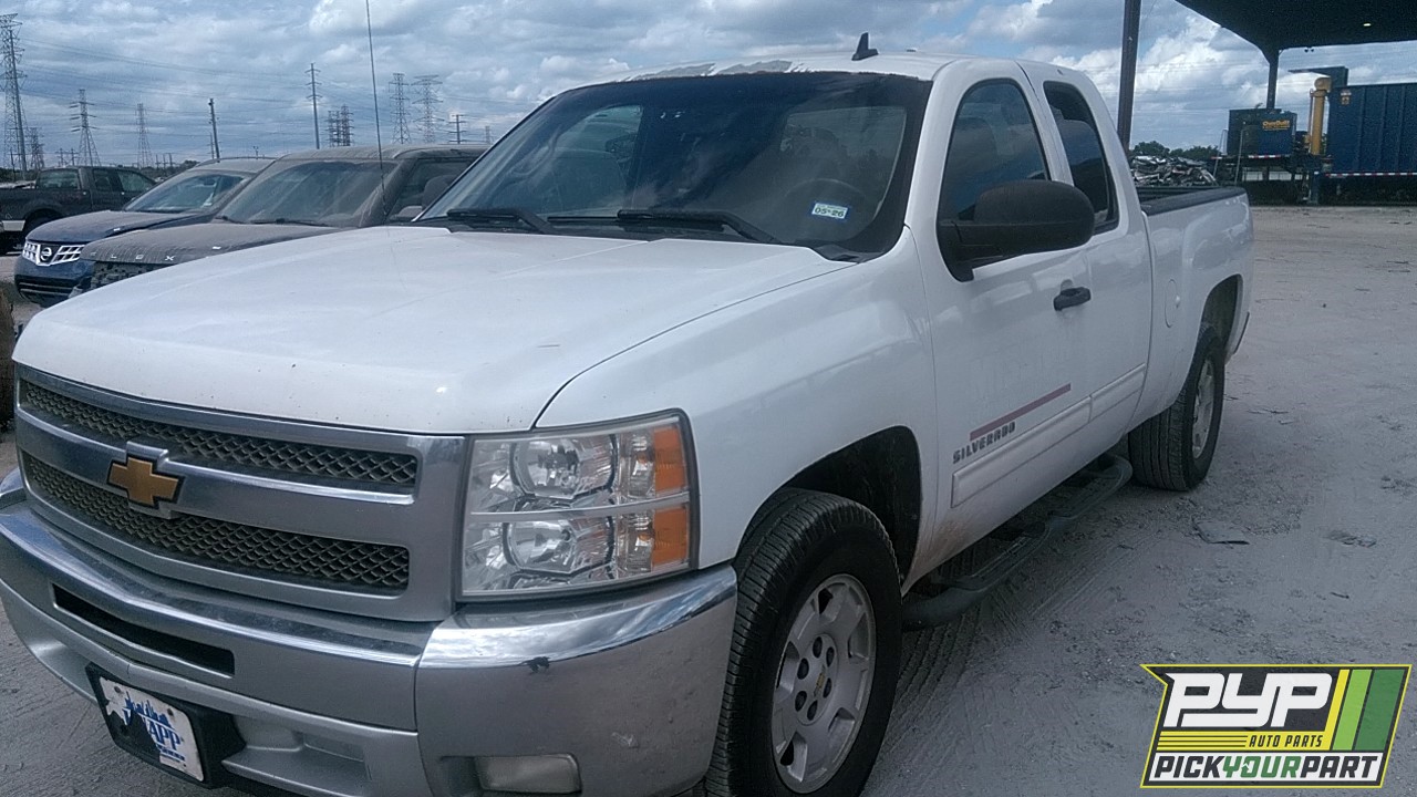 2012 CHEVROLET SILVERADO 1500 partes disponibles