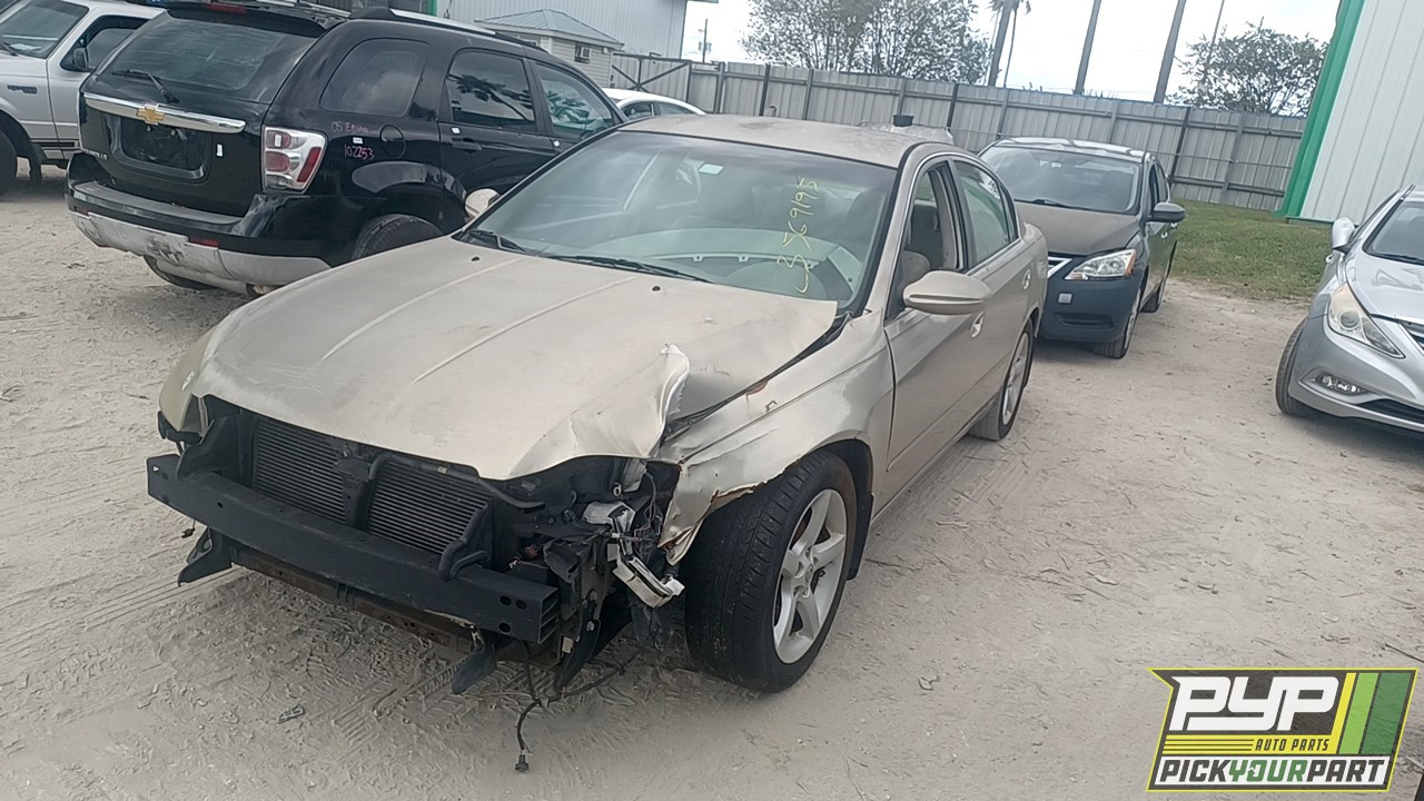 2006 NISSAN ALTIMA partes disponibles