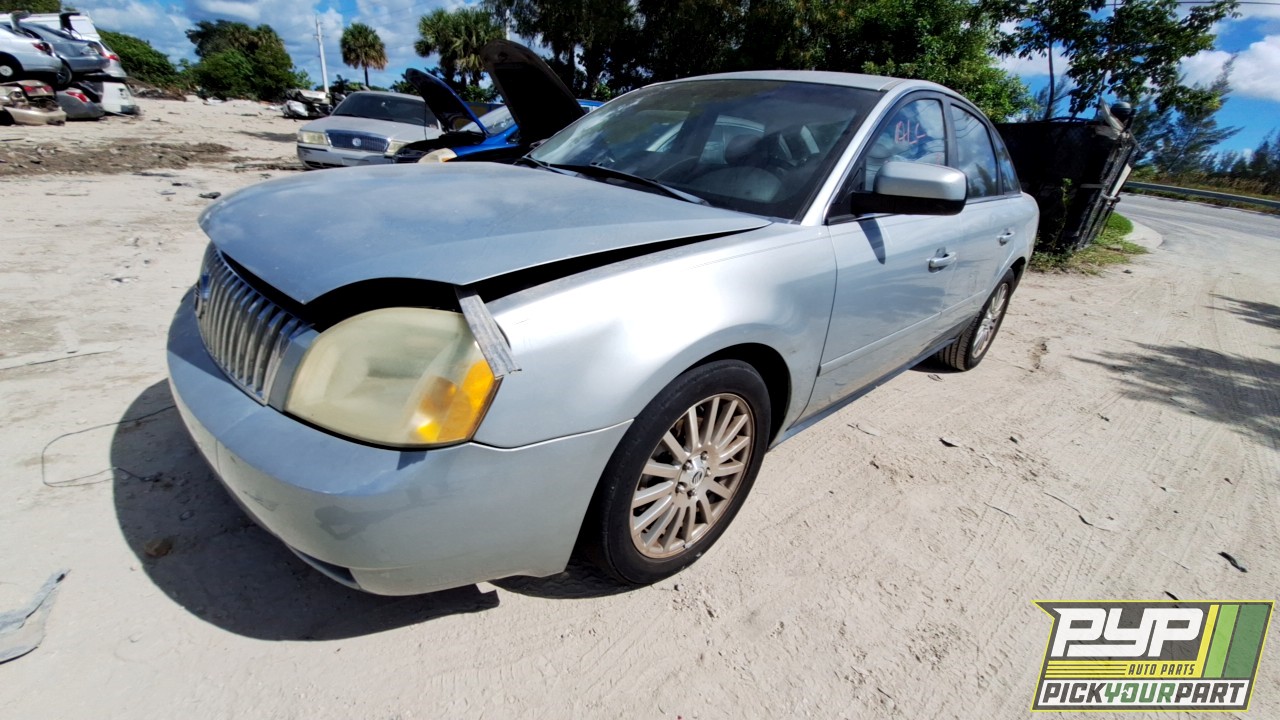 2006 MERCURY MONTEGO partes disponibles