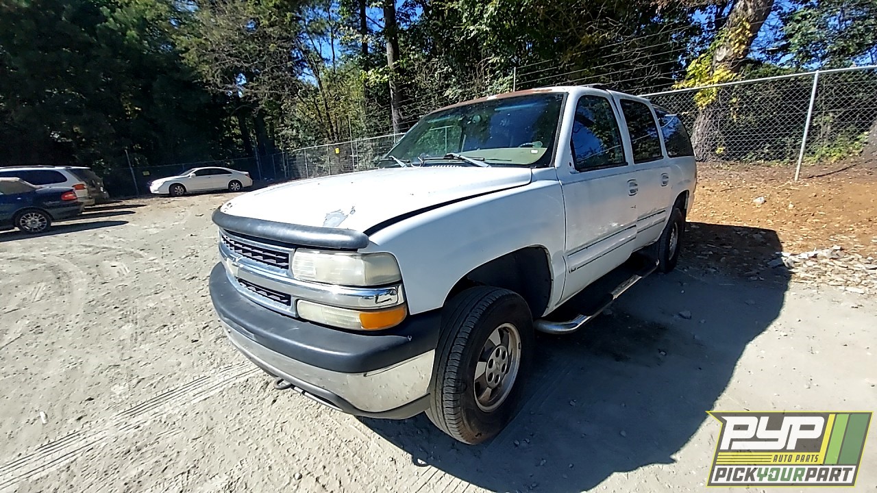 2001 CHEVROLET SUBURBAN 1500 partes disponibles