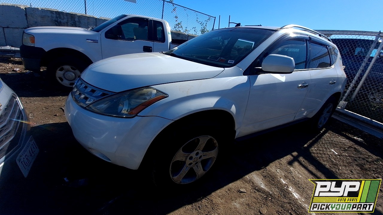 2004 NISSAN MURANO available for parts
