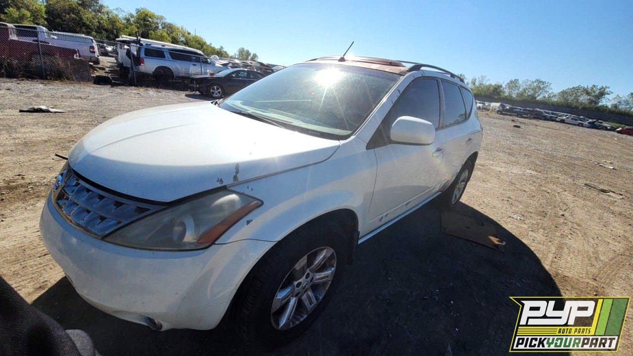 2007 NISSAN MURANO partes disponibles