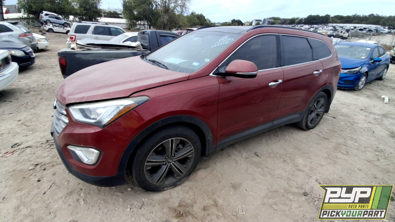 2016 HYUNDAI SANTA FE partes disponibles