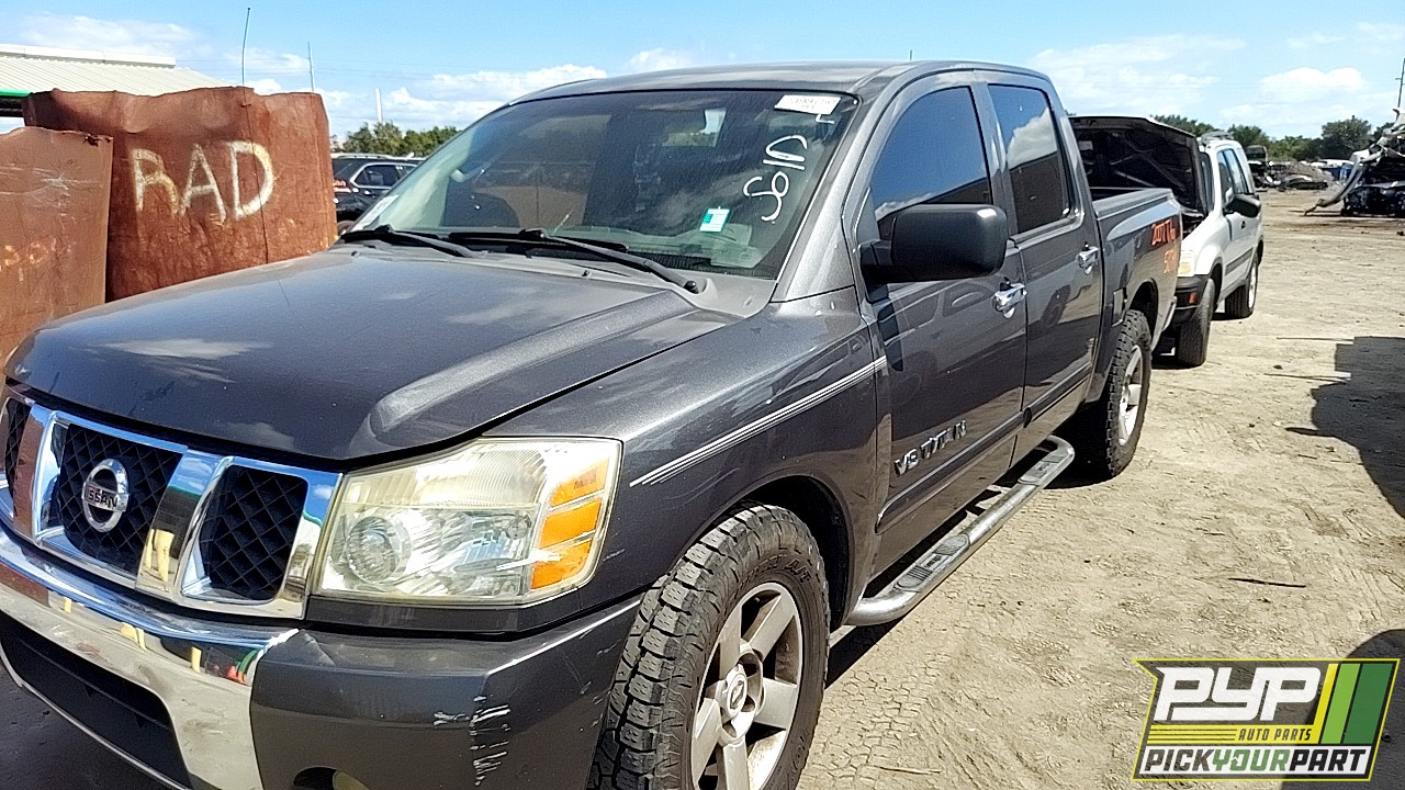 2007 NISSAN TITAN partes disponibles