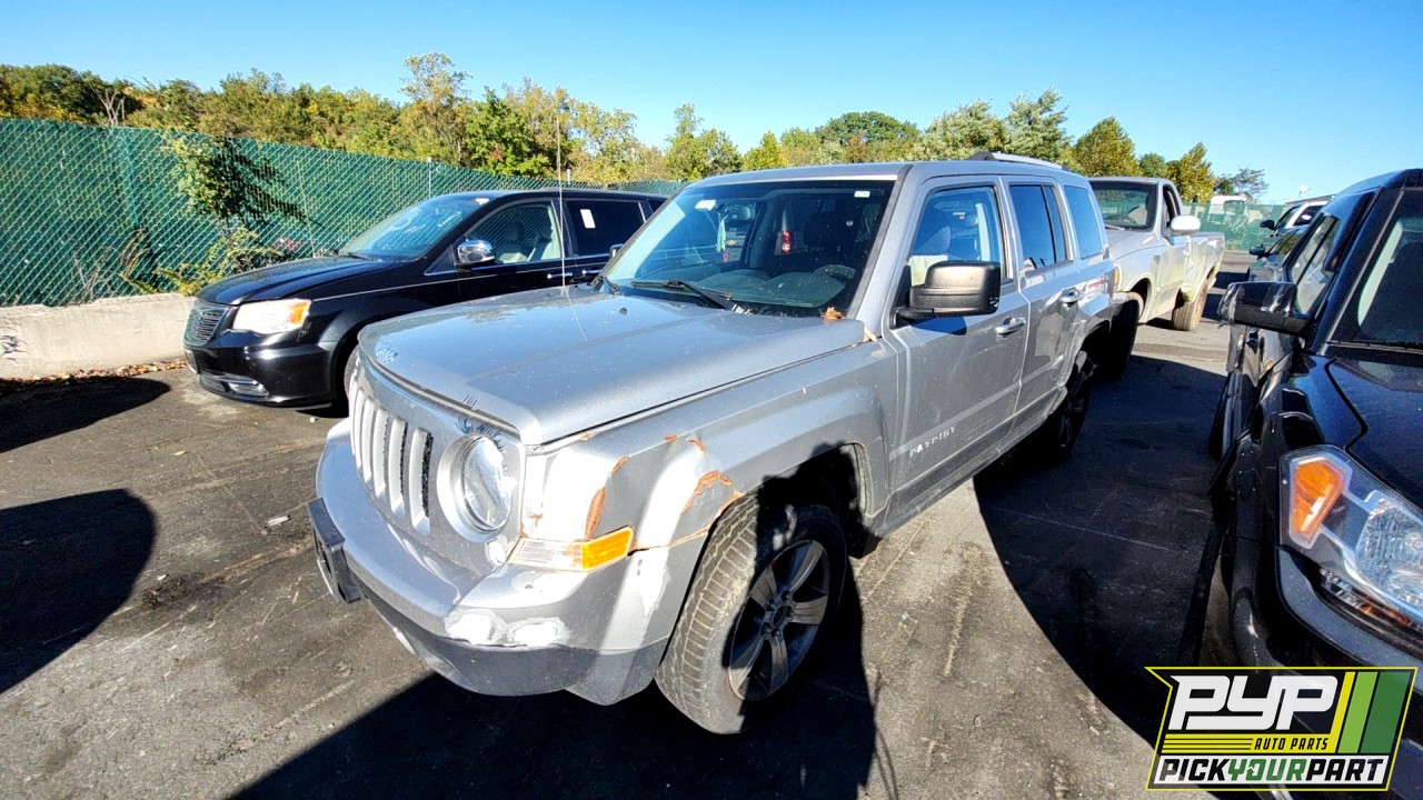 2016 JEEP PATRIOT available for parts