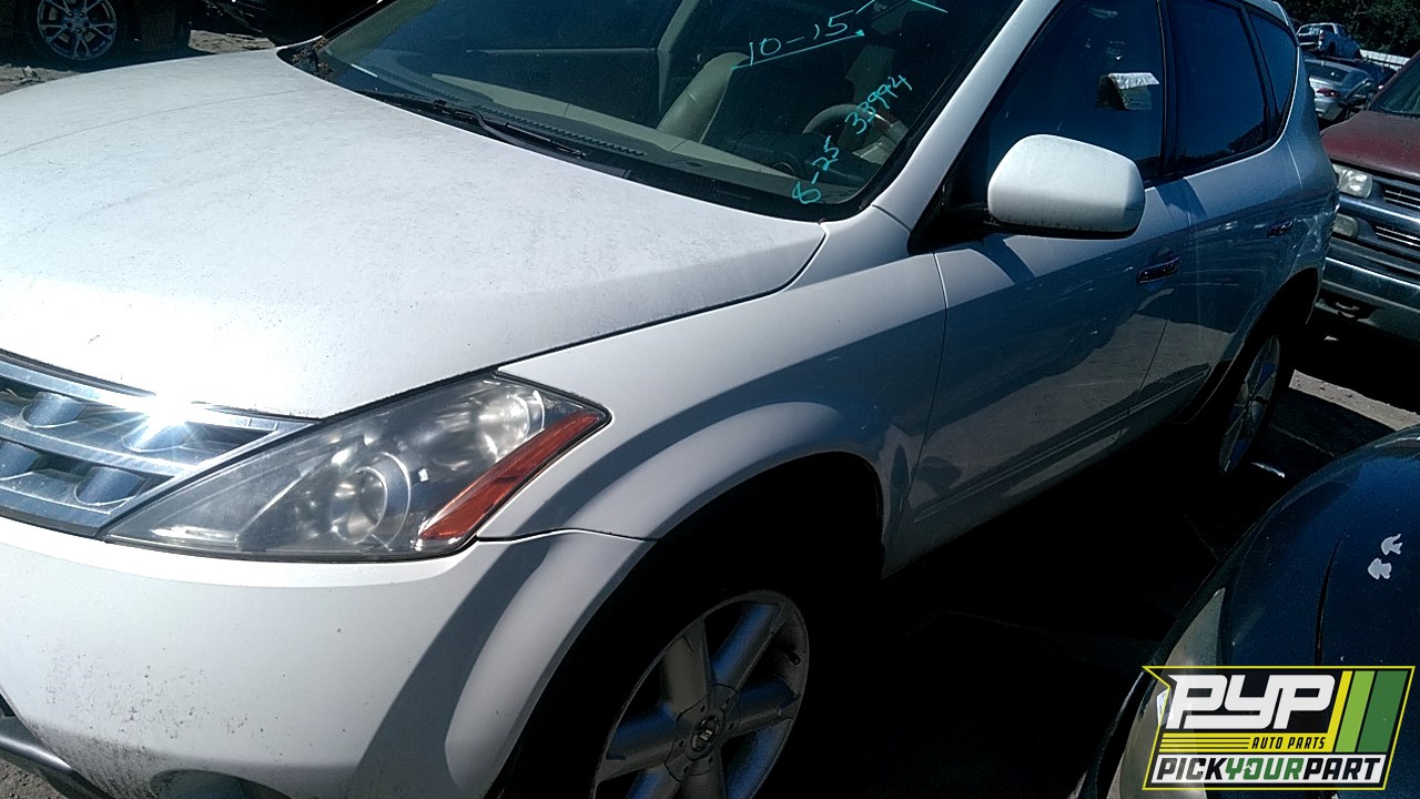 2004 NISSAN MURANO available for parts