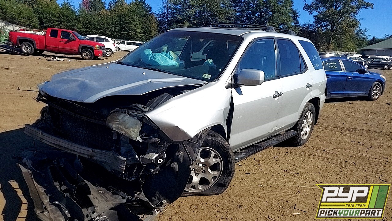 2002 ACURA MDX partes disponibles