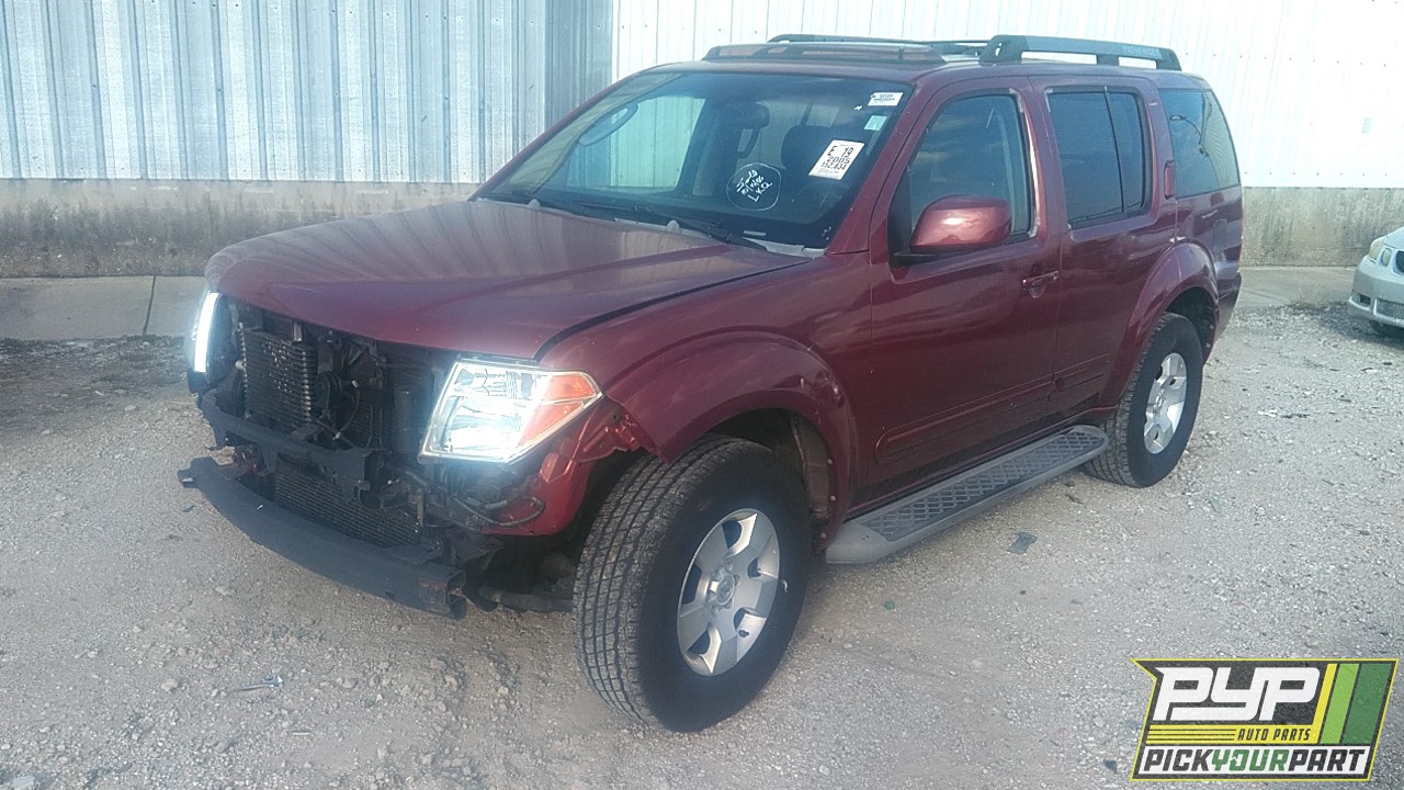 2005 NISSAN PATHFINDER partes disponibles