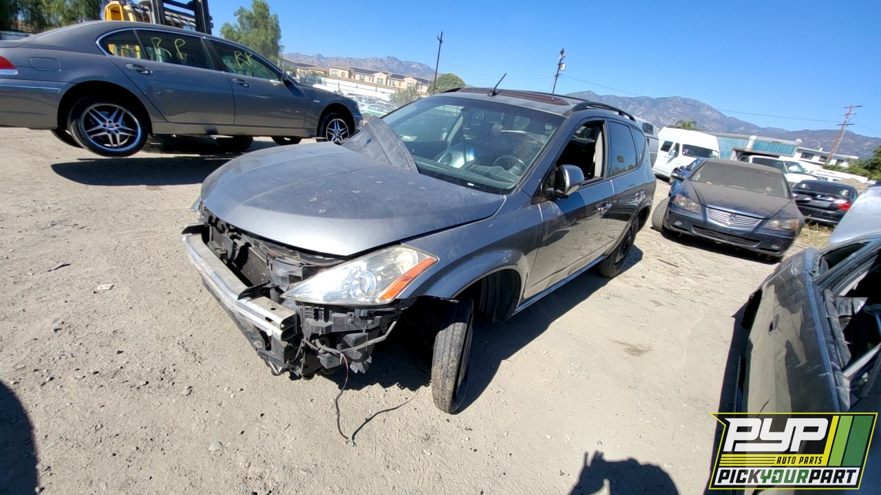 2007 NISSAN MURANO partes disponibles
