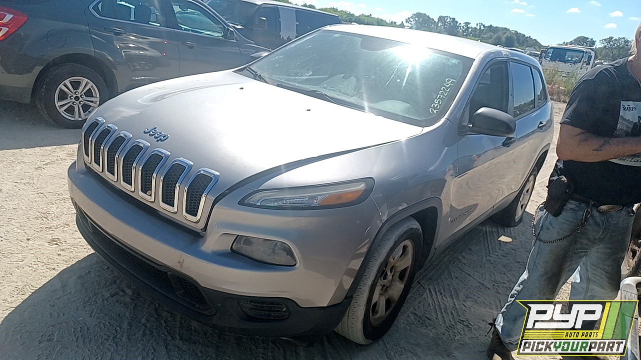 2015 JEEP CHEROKEE partes disponibles