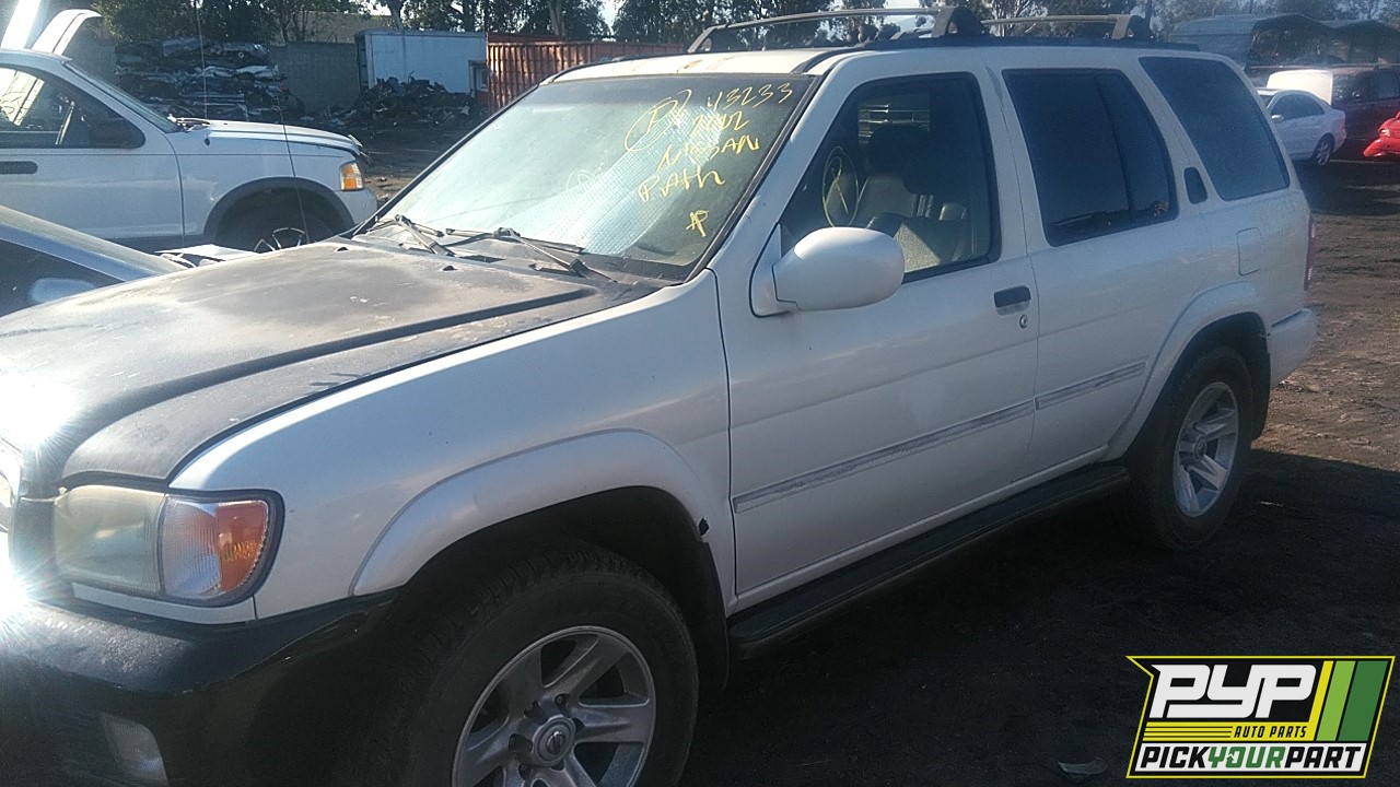 2002 NISSAN PATHFINDER partes disponibles