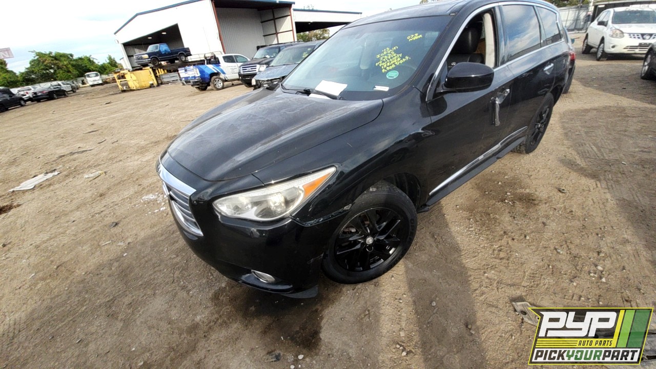2013 INFINITI JX35 partes disponibles
