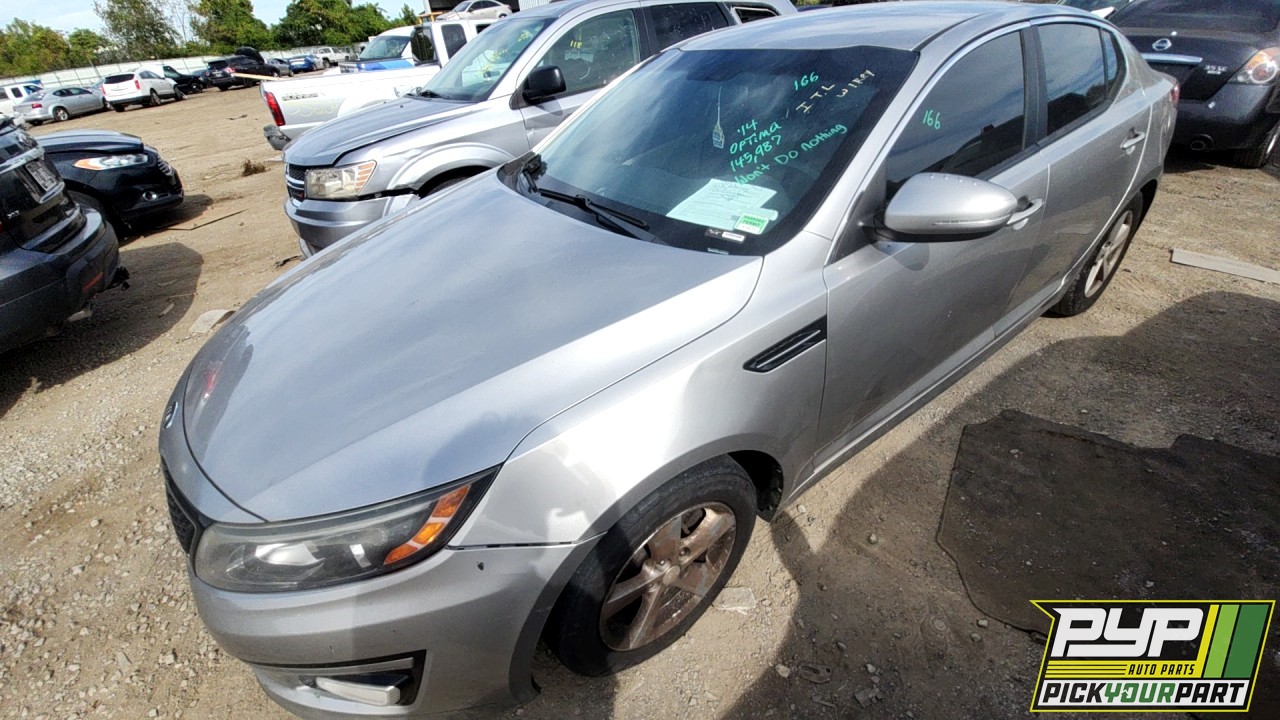 2014 KIA OPTIMA partes disponibles