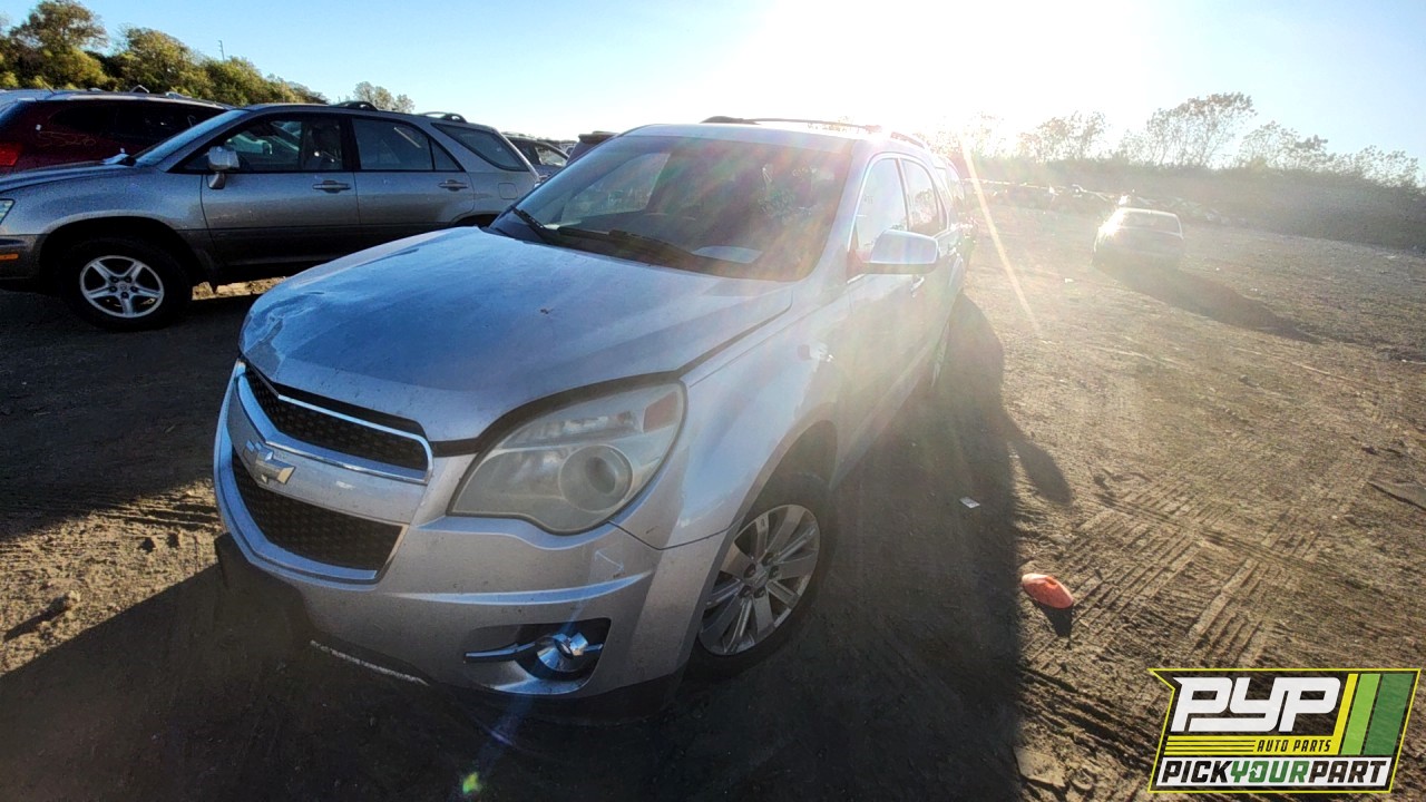 2010 CHEVROLET EQUINOX partes disponibles