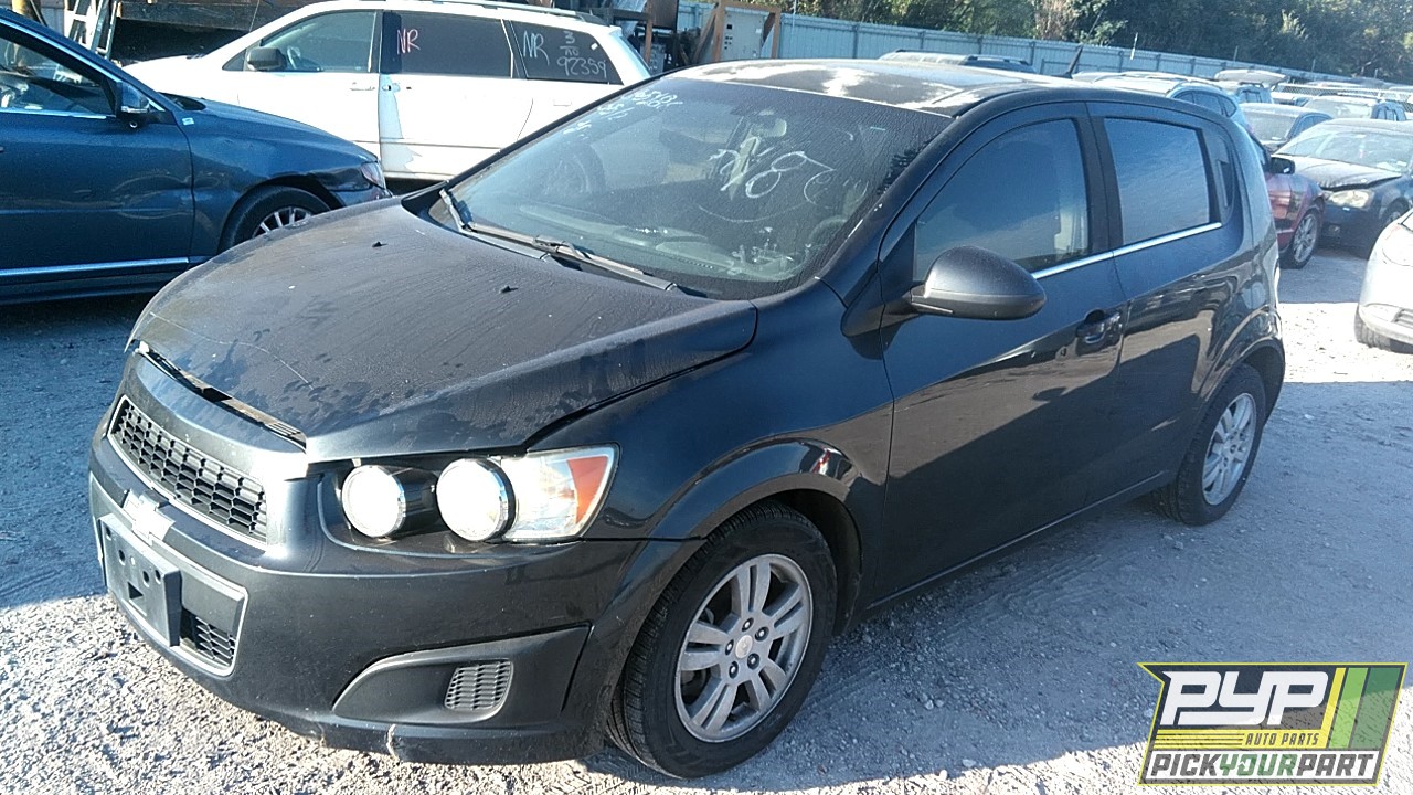 2014 CHEVROLET SONIC partes disponibles