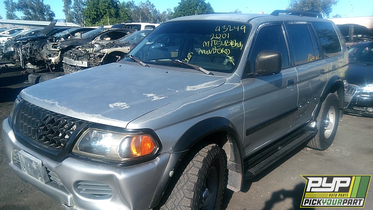 2001 MITSUBISHI MONTERO SPORT partes disponibles