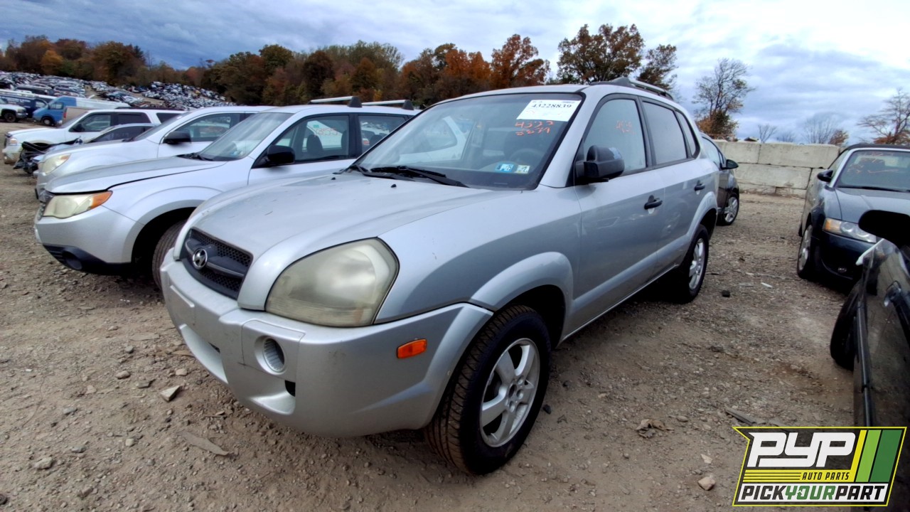 2007 HYUNDAI TUCSON partes disponibles