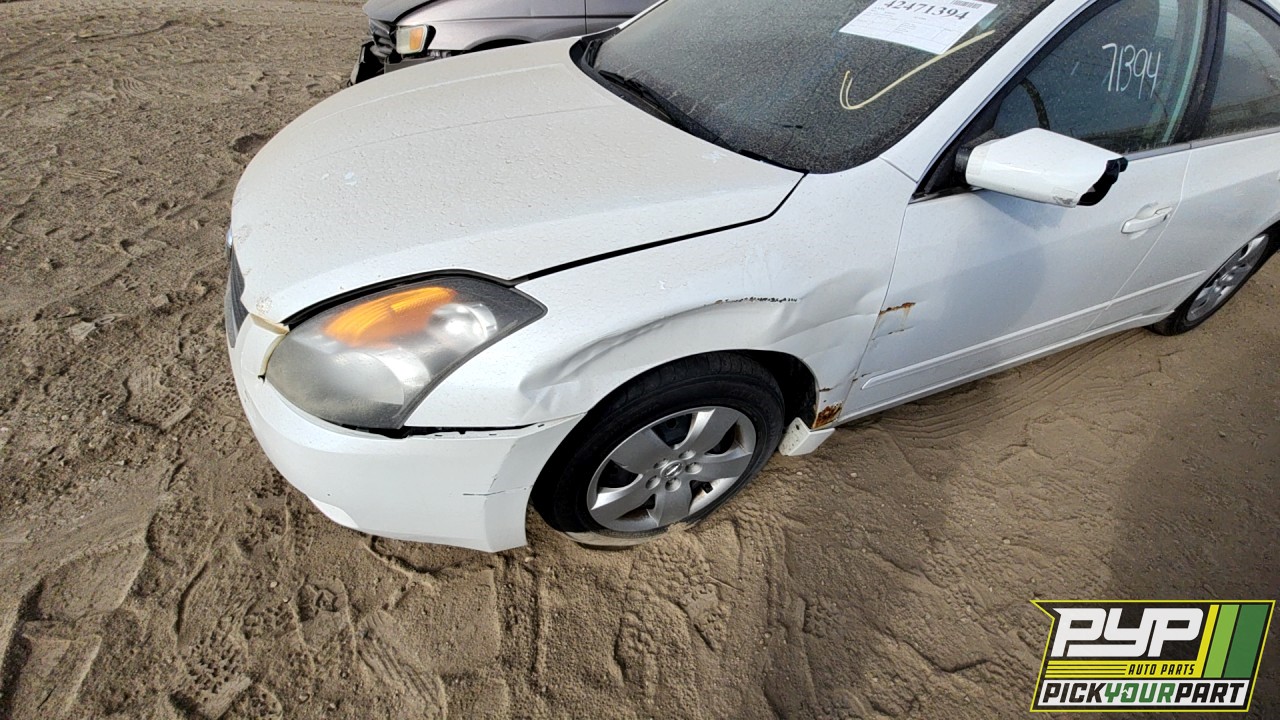 2007 NISSAN ALTIMA partes disponibles