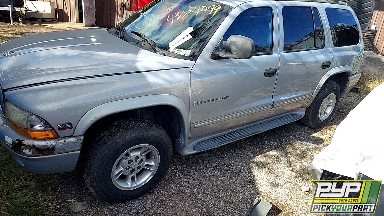 2000 DODGE DURANGO partes disponibles