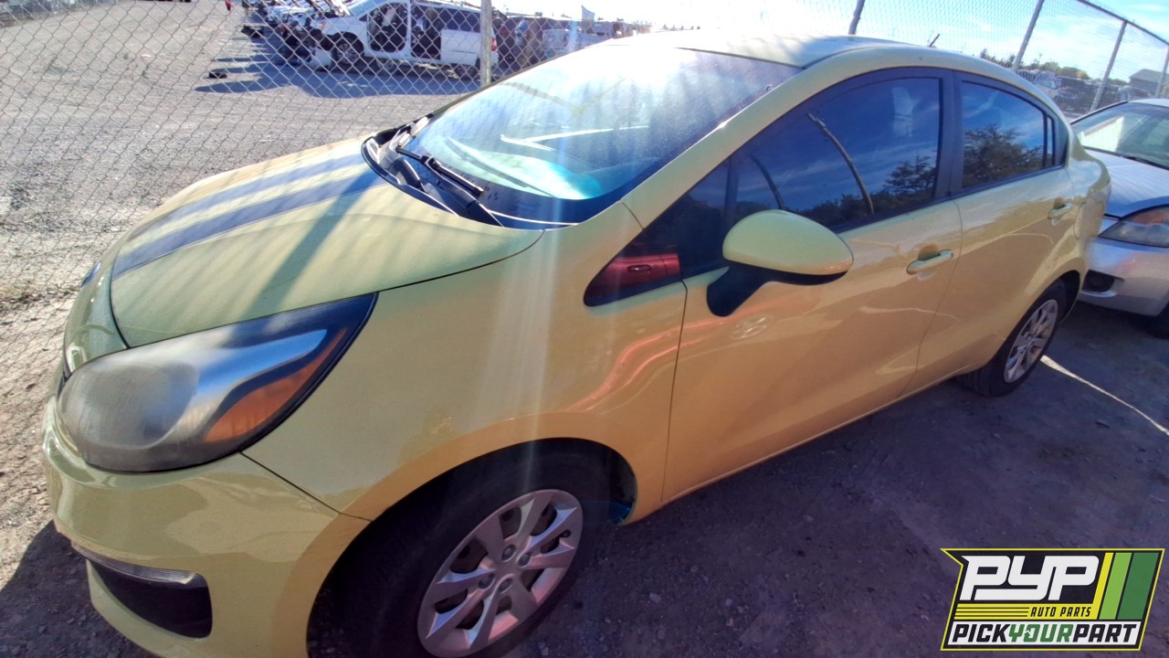 2016 KIA RIO partes disponibles