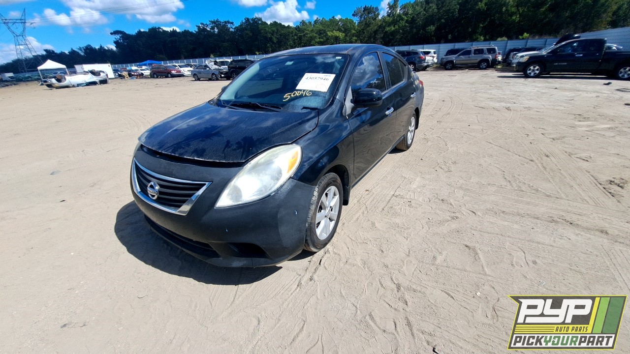 2014 NISSAN VERSA partes disponibles
