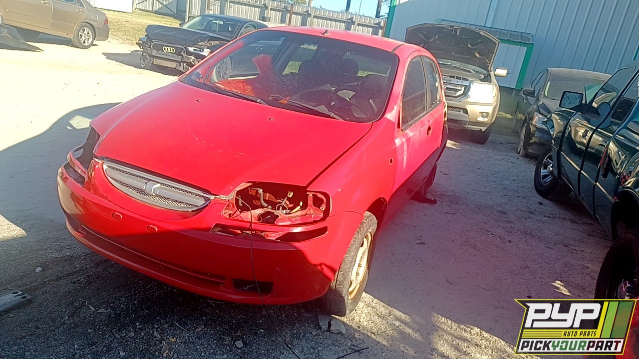 2006 CHEVROLET AVEO partes disponibles