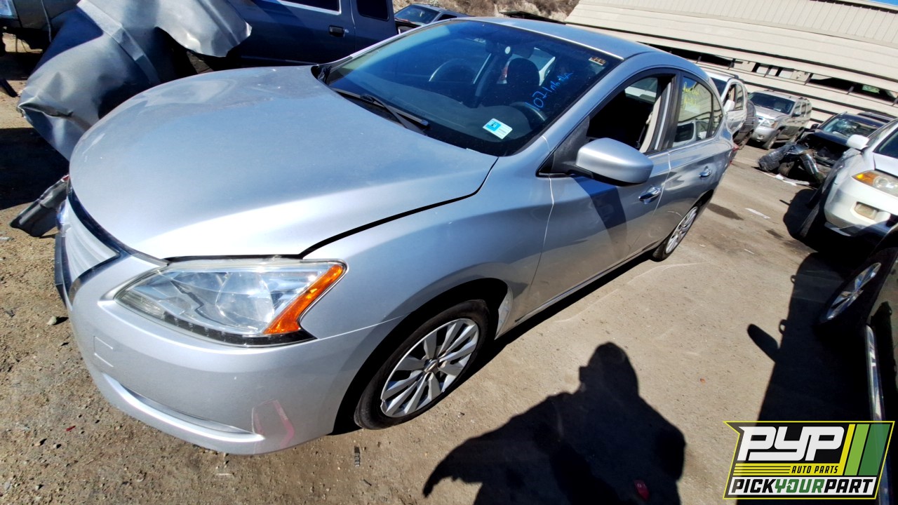 2014 NISSAN SENTRA partes disponibles