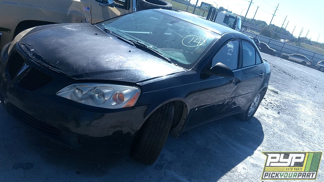 2006 PONTIAC G6 partes disponibles