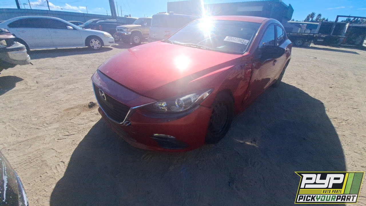 2015 MAZDA 3 available for parts