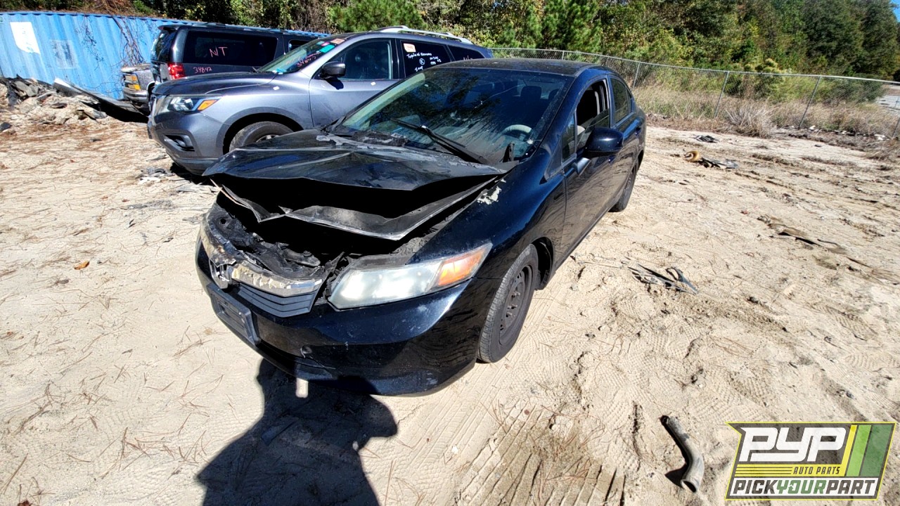 2012 HONDA CIVIC partes disponibles