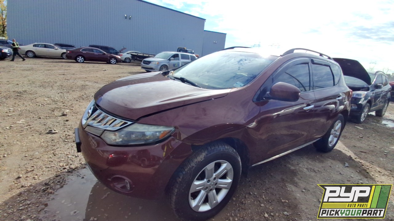 2009 NISSAN MURANO available for parts
