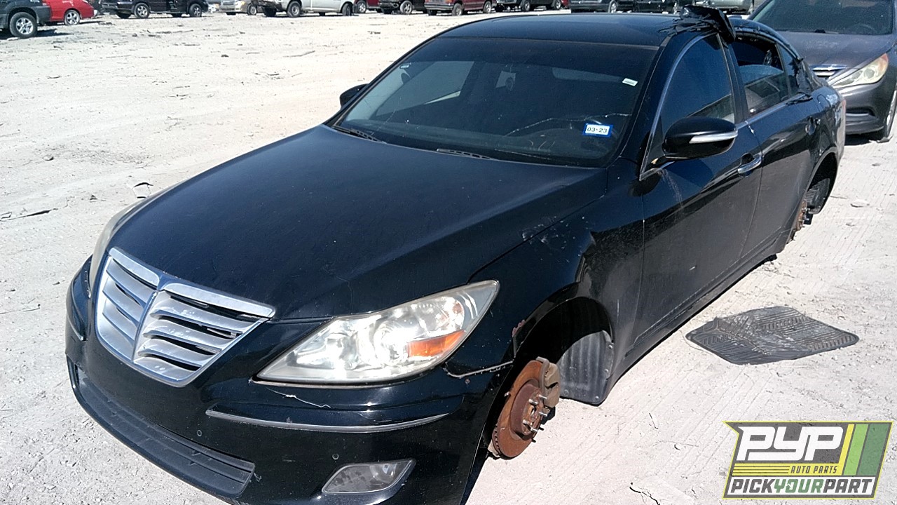 2009 HYUNDAI GENESIS partes disponibles