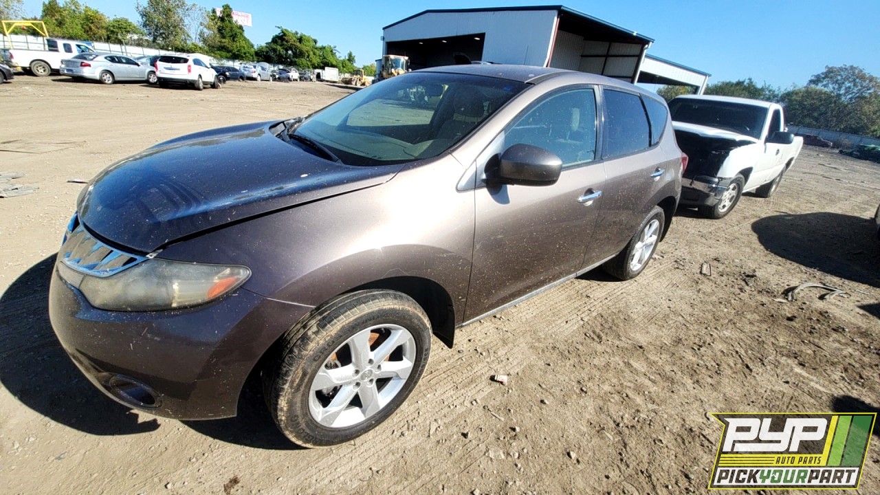 2010 NISSAN MURANO partes disponibles