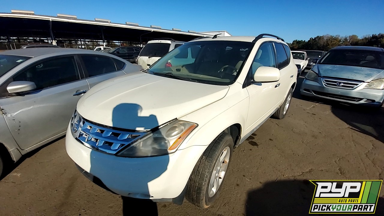 2005 NISSAN MURANO available for parts