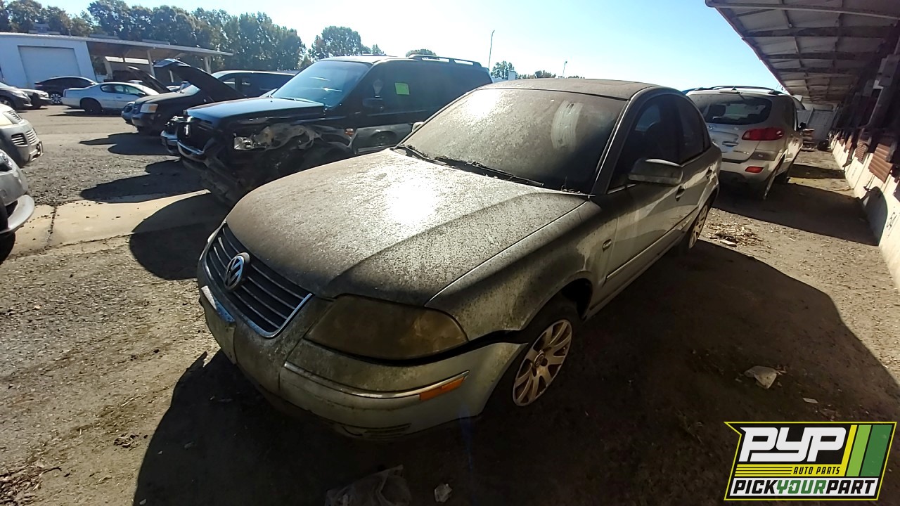 2003 VOLKSWAGEN PASSAT available for parts