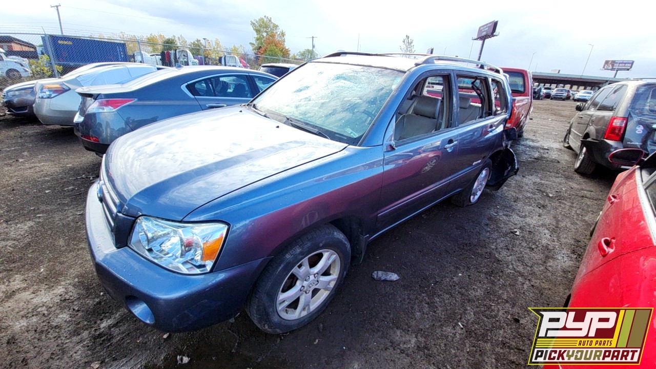 2007 TOYOTA HIGHLANDER partes disponibles